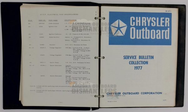 OB9775-OB1222 Chrysler Electrical Repair / Bulletin Manual (1973) - Image 5
