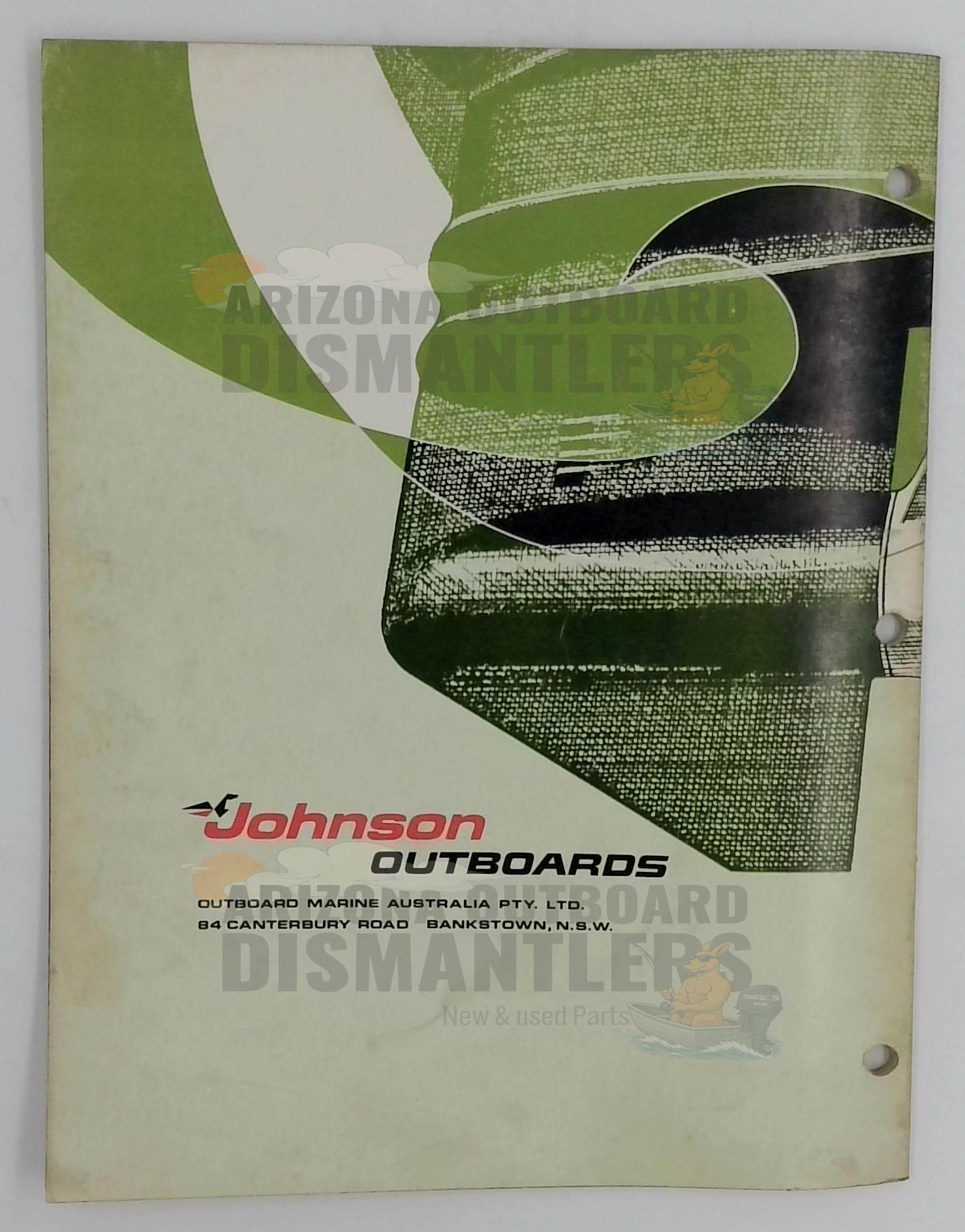 OMA-7401 – 2HP Models 1974 Service Manual – Johnson - Image 3