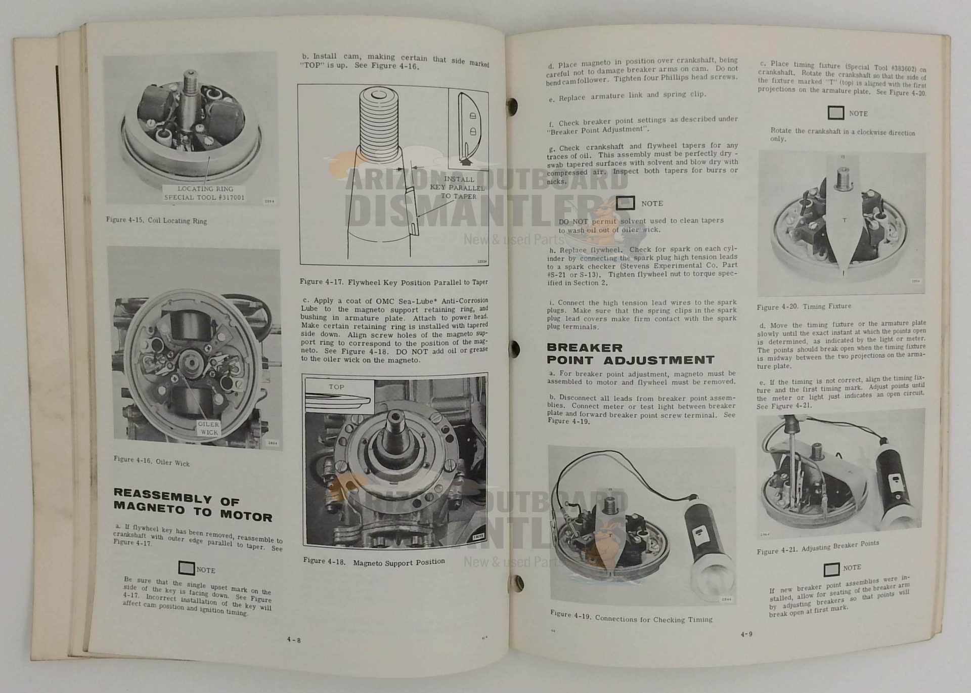 OMA-7403 – 6HP Models 1974 Service Manual – Johnson - Image 2