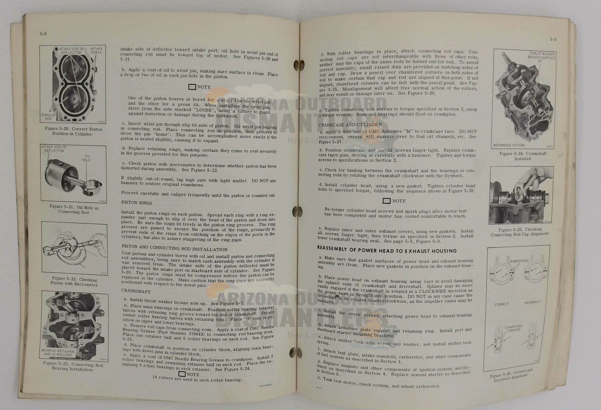OMA-7406 – 25HP Models 1974 Service Manual – Johnson - Image 2