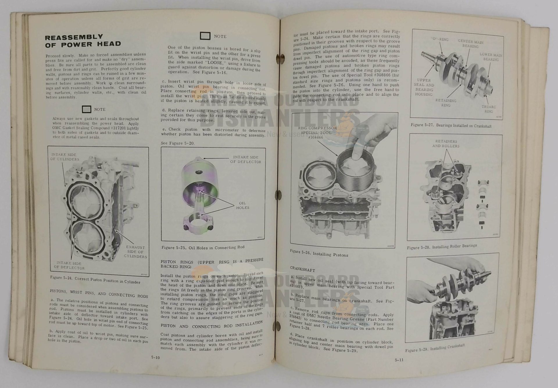 OMA-7407 – 40HP Models 1974 Service Manual – Johnson - Image 2