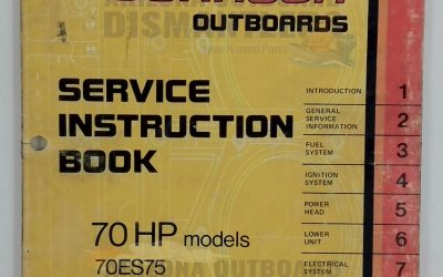 OMA-7510 – 70HP Models 1975 Service Manual – Johnson