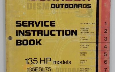 OMA-7514 – 135HP Models 1975 Service Manual – Johnson
