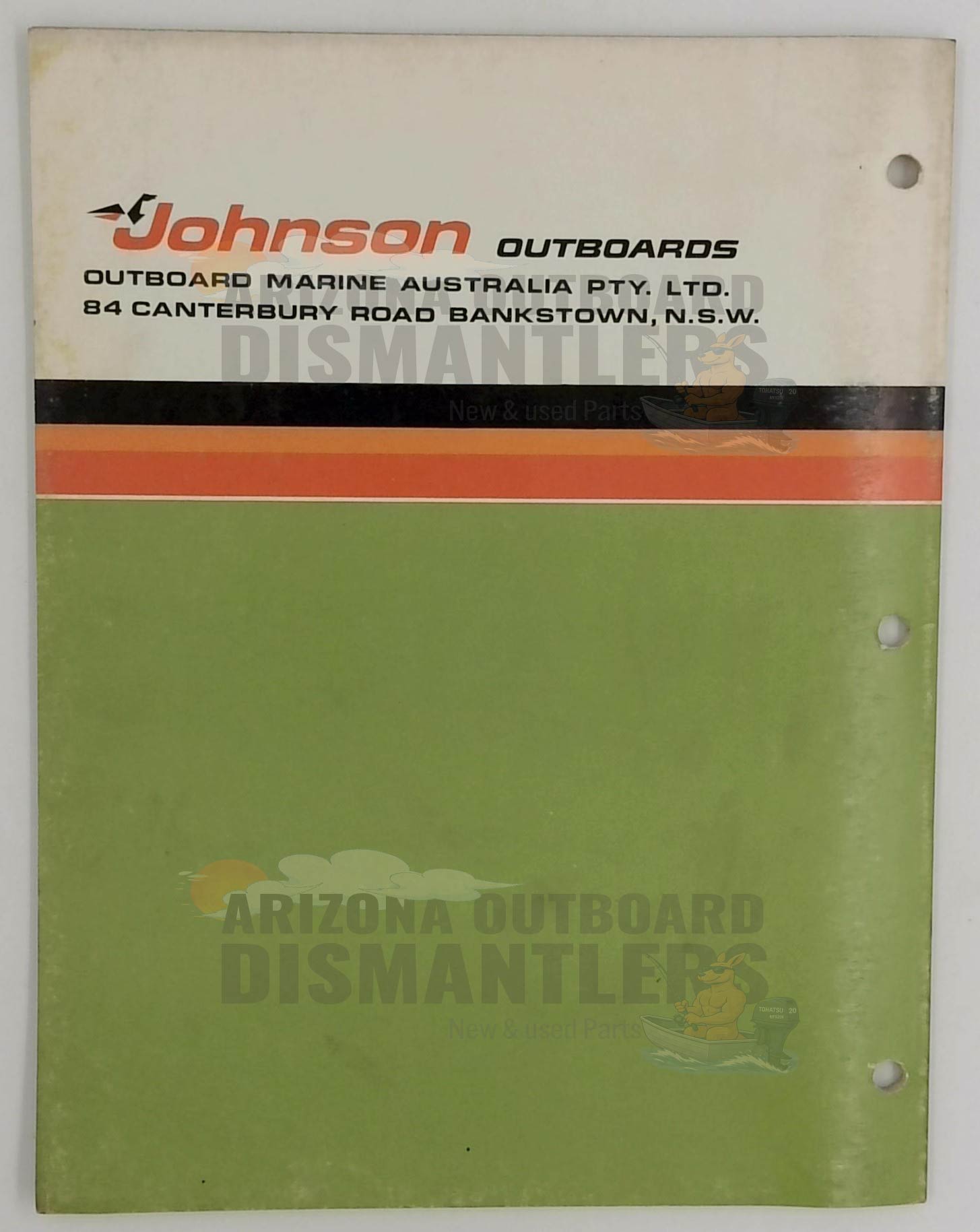 OMA-7602 – 2HP Models 1976 Service Manual – Johnson - Image 3