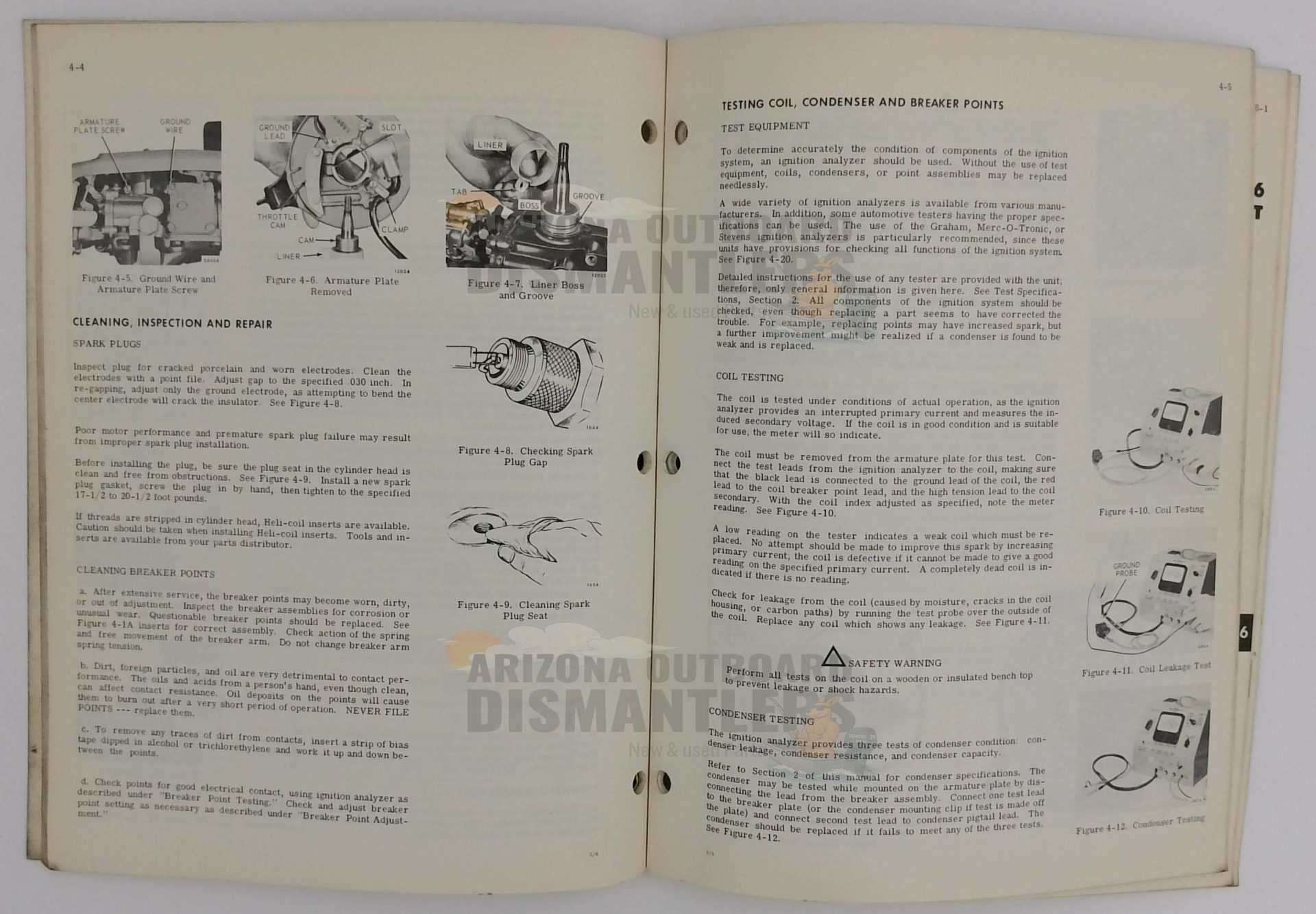 OMA-7602 – 2HP Models 1976 Service Manual – Johnson - Image 2