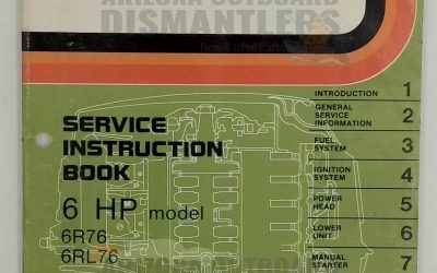 OMA-7604 – 6HP Models 1976 Service Manual – Johnson