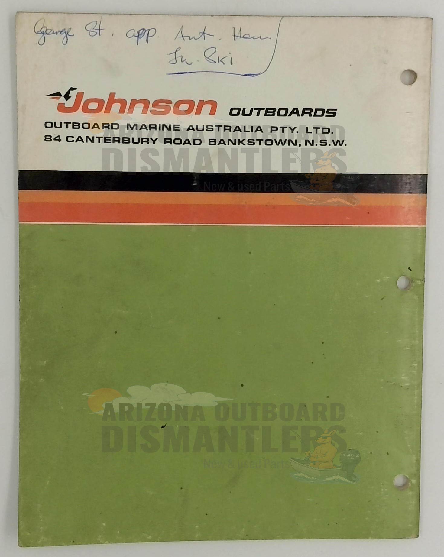 OMA-7604 – 6HP Models 1976 Service Manual – Johnson - Image 3