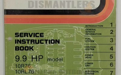 OMA-7605 – 9.9HP Models 1976 Service Manual – Johnson