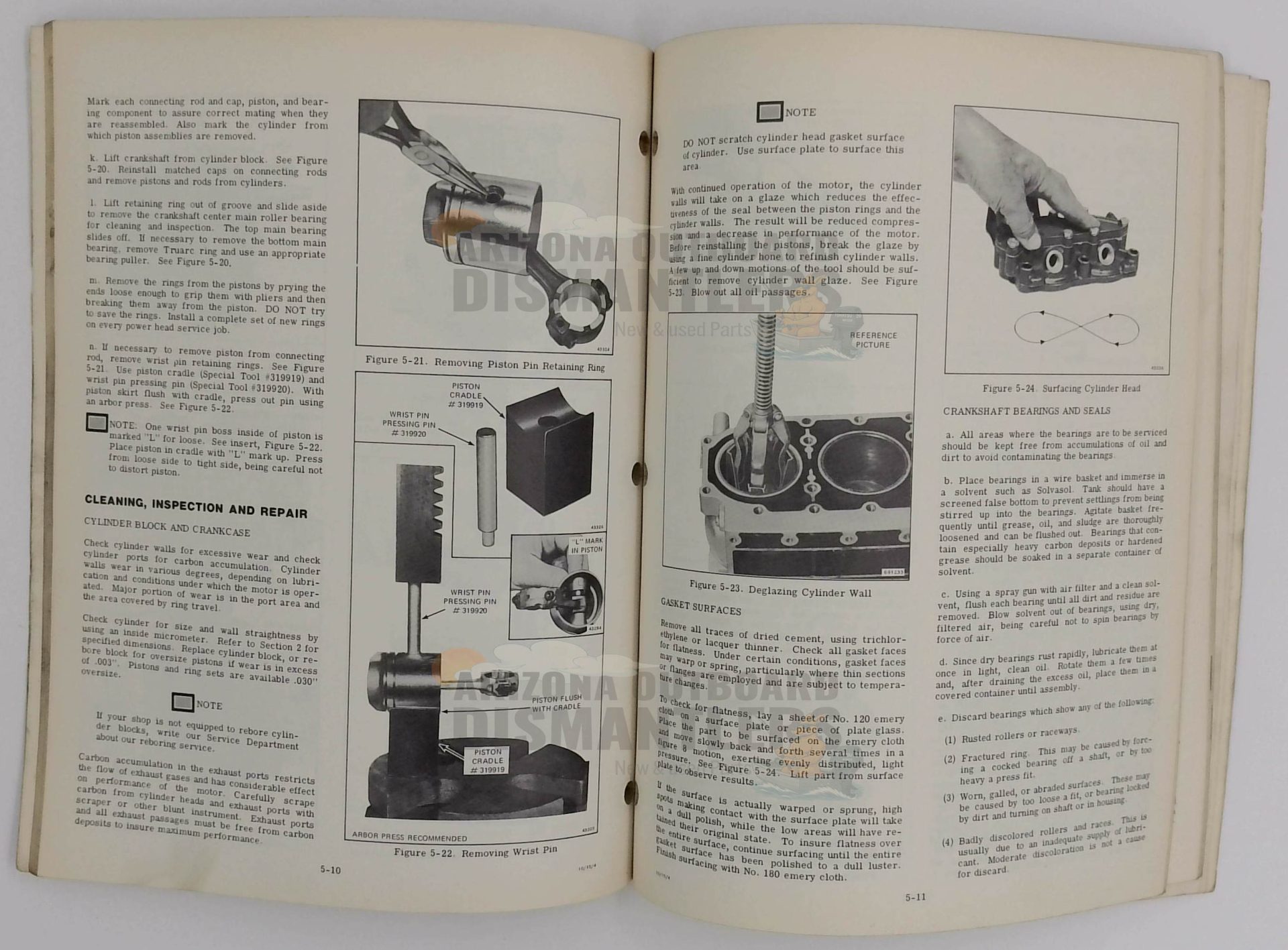 OMA-7605 – 9.9HP Models 1976 Service Manual – Johnson - Image 2