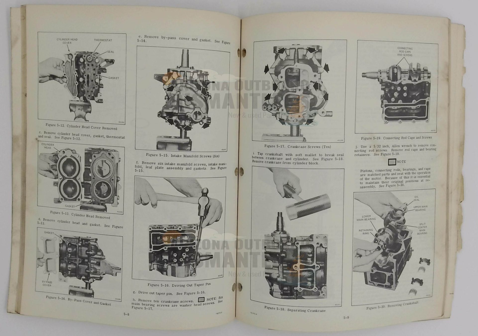 OMA-7606 – 15HP Models 1976 Service Manual – Johnson - Image 2