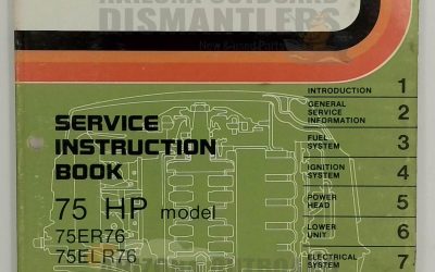 OMA-7612 – 75HP Models 1976 Service Manual – Johnson