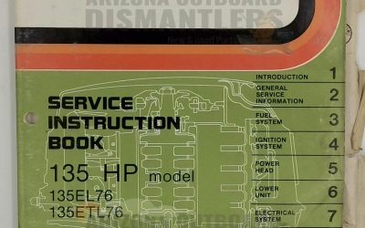 OMA-7615 – 135HP Models 1976 Service Manual – Johnson