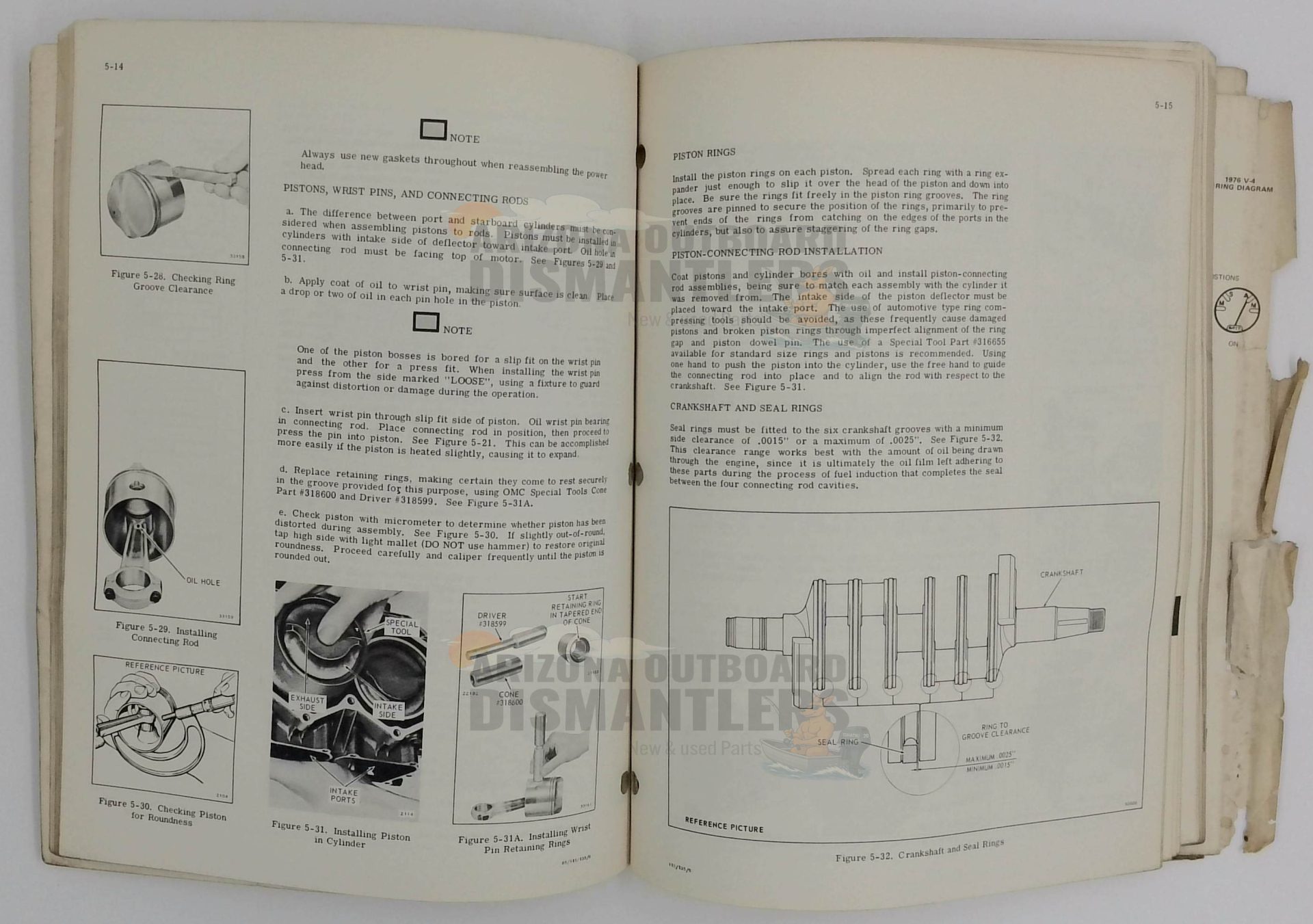 OMA-7615 – 135HP Models 1976 Service Manual – Johnson - Image 2