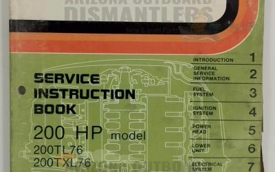 OMA-7616 – 200HP Models 1976 Service Manual – Johnson