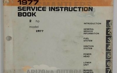 OMA-7702 – 2HP Models 1977 Service Manual – Johnson