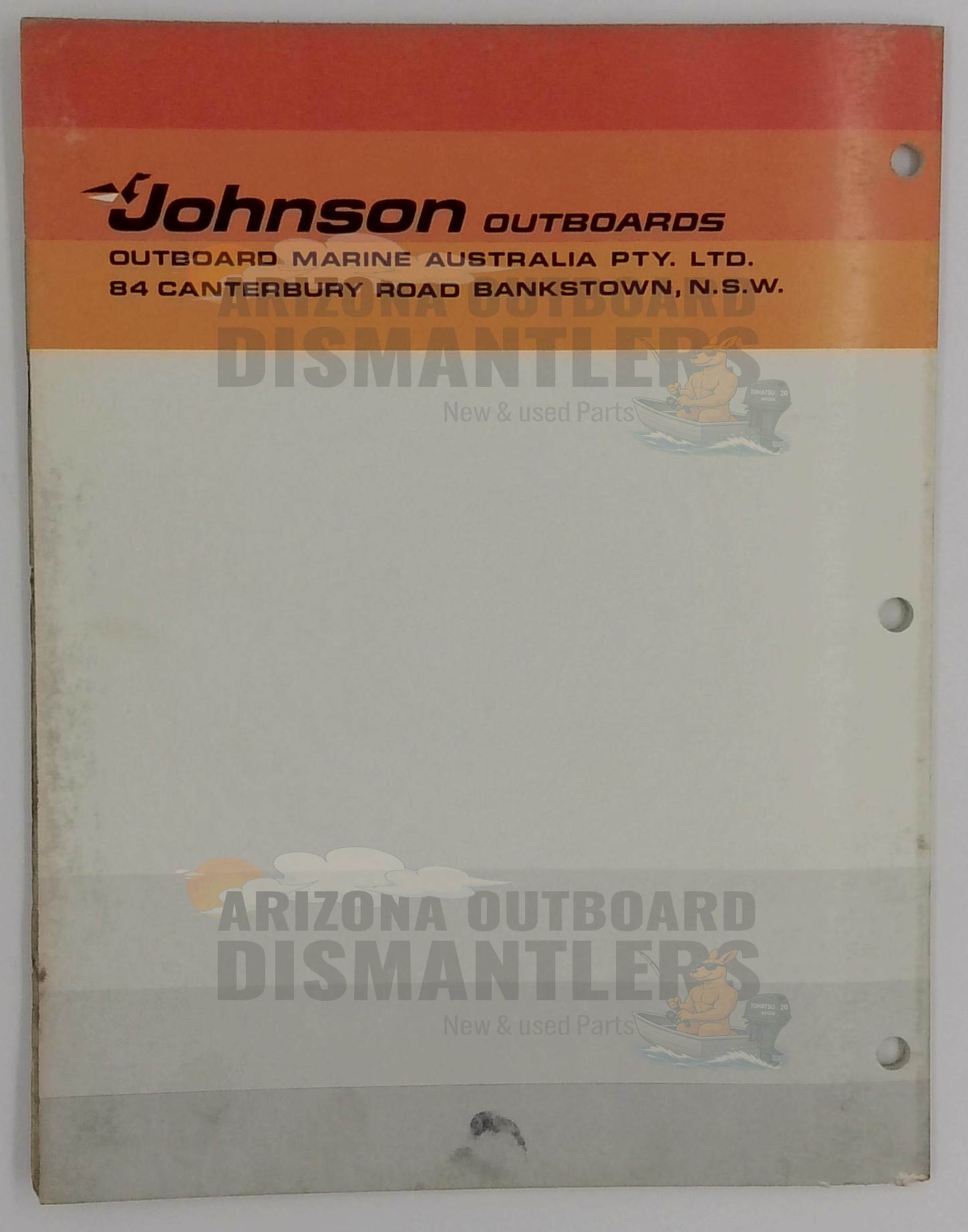 OMA-7702 – 2HP Models 1977 Service Manual – Johnson - Image 3