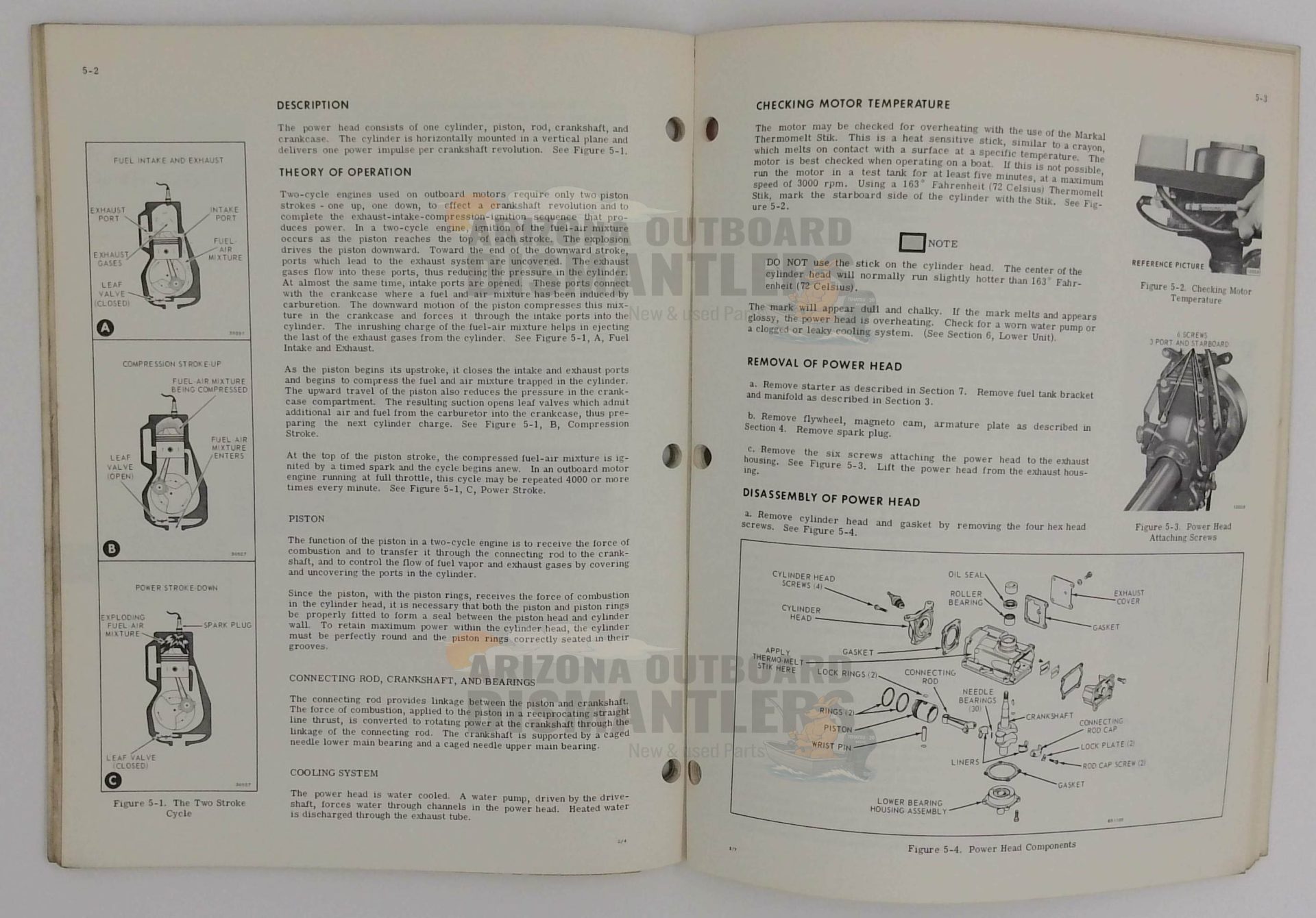OMA-7702 – 2HP Models 1977 Service Manual – Johnson - Image 2