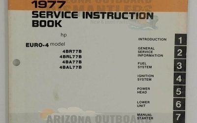 OMA-7703 – EURO 4HP Models 1977 Service Manual – Johnson