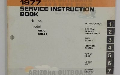 OMA-7704 – 6HP Models 1977 Service Manual – Johnson