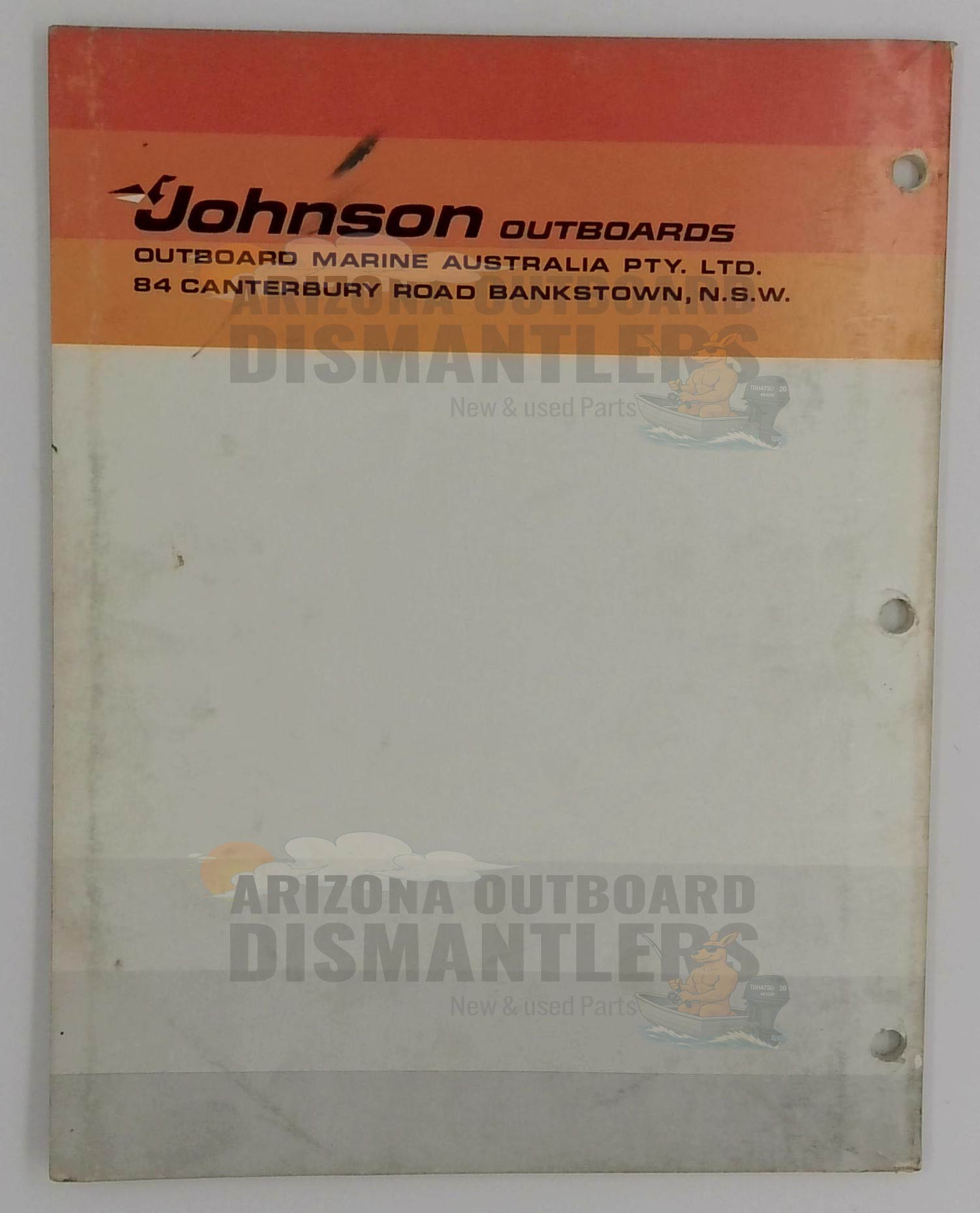 OMA-7704 – 6HP Models 1977 Service Manual – Johnson - Image 3
