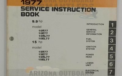 OMA-7705 – 9.9/15HP Models 1977 Service Manual – Johnson