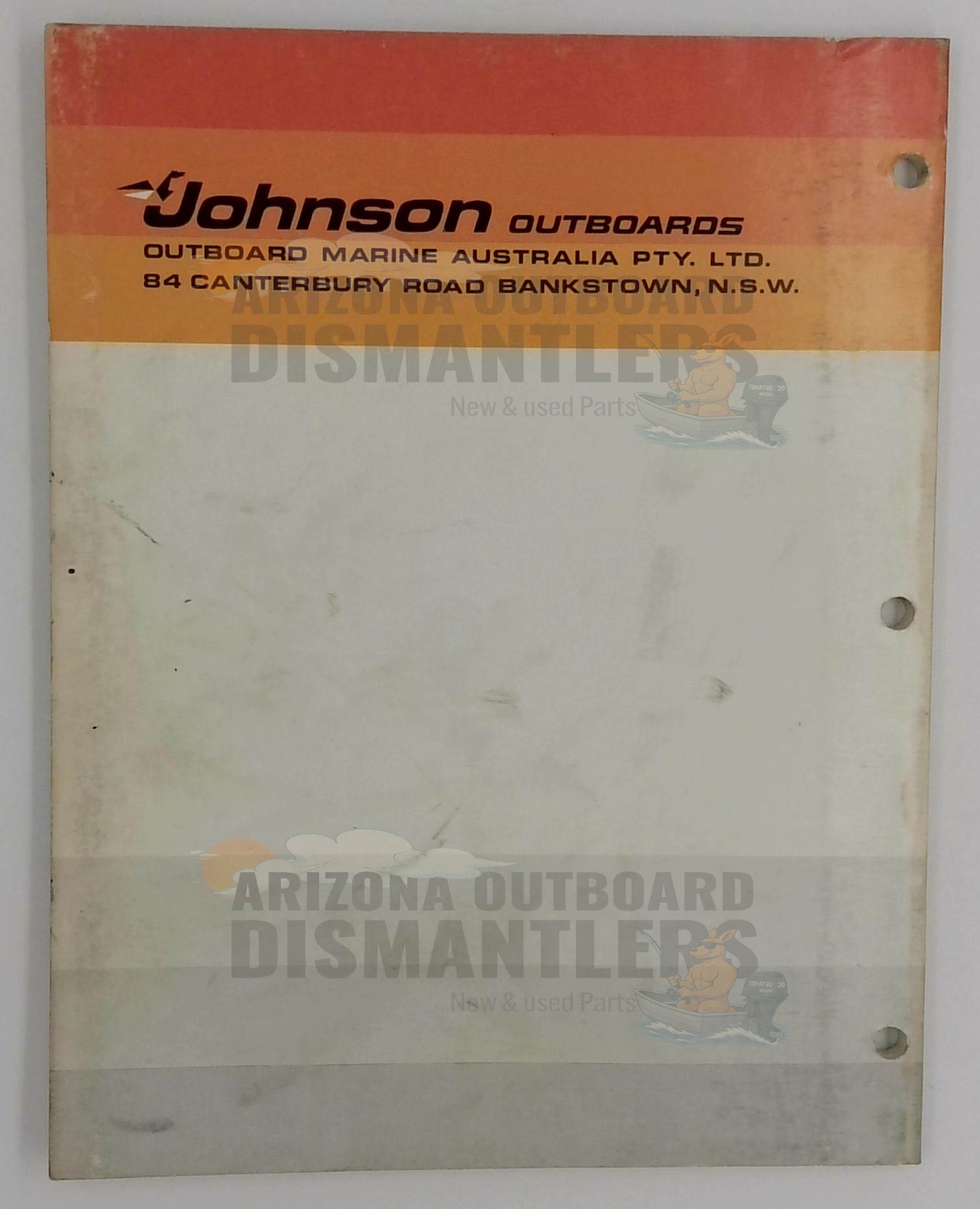 OMA-7705 – 9.9/15HP Models 1977 Service Manual – Johnson - Image 3