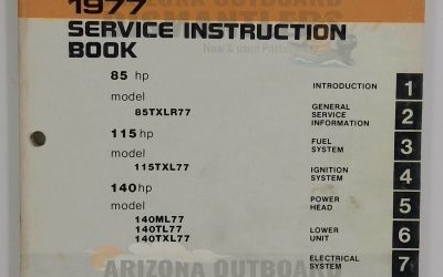 OMA-7710 – 85/115/140HP Models 1977 Service Manual – Johnson