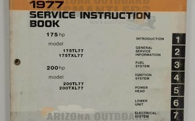 OMA-7711 – 175/200HP Models 1977 Service Manual – Johnson