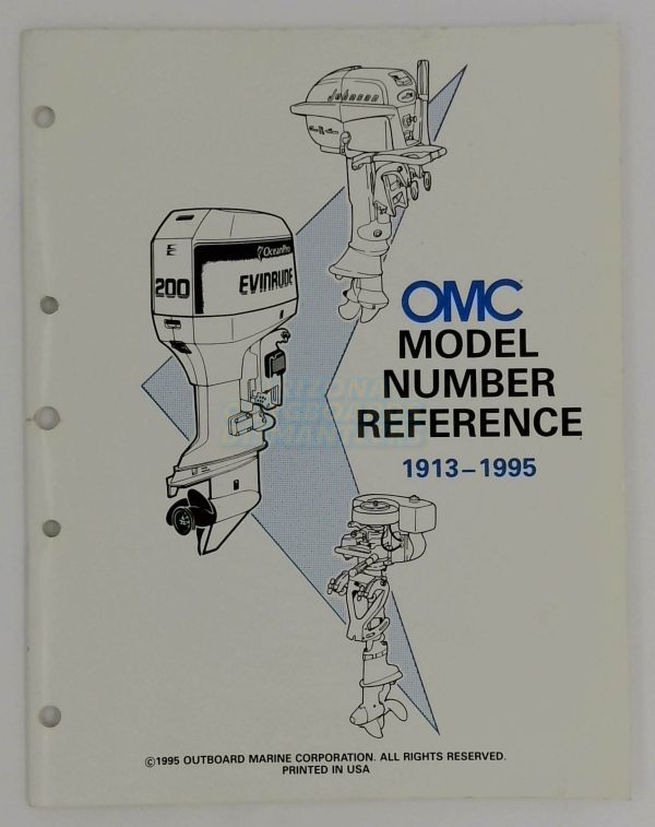 OMC Model Number Reference 1913-1995