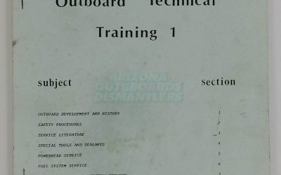 OMC Outboard Service Technical Training 1