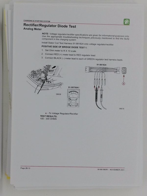 OT178500 / 90-881980R1 Mercury 115 FourStroke EFI Service Manual Print Out - Image 5