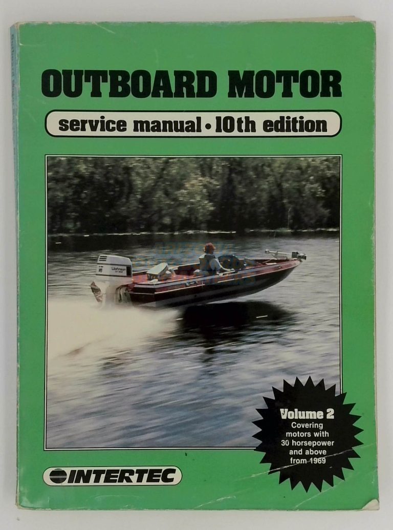 Outboard Motor Service Manual 10th Edition Volume 2