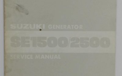 SR-4102-E-01 – SE1500/2500 Service Manual – Suzuki
