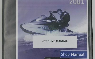 Sea Doo 2001 Jet Pump Shop Manual In Folder