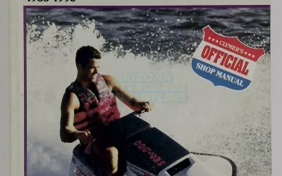 Sea Doo Water Vehicles Shop Manual 1988-1996