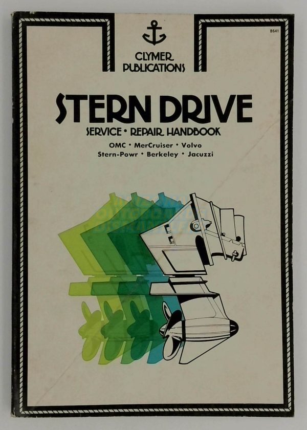 Stern Drive Service Repair Handbook