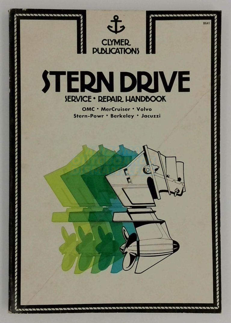 Stern Drive Service Repair Handbook