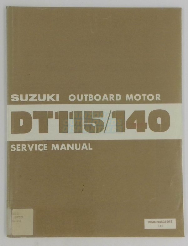 Suzuki Outboard Motor DT115/140 Service Manual