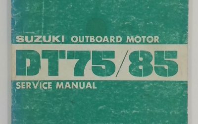 Suzuki Outboard Motor DT75/85 Service Manual – P/N 99500-95510-01E