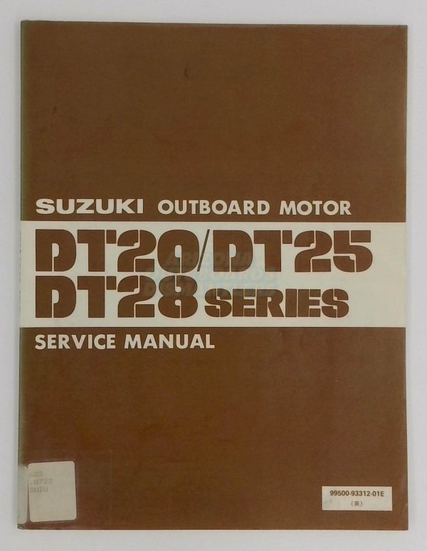 Suzuki Outboard Motor Dt20-Dt25-Dt28 Series Service Manual