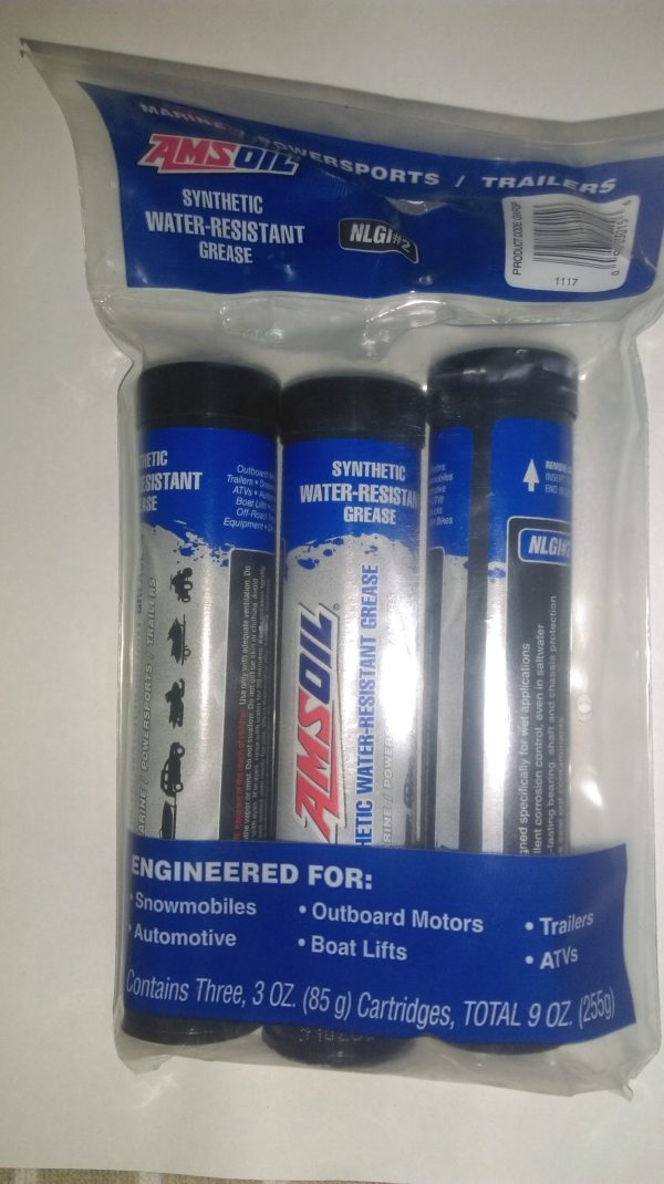 Amsoil Synthetic Water Resistant Grease 3-Pack