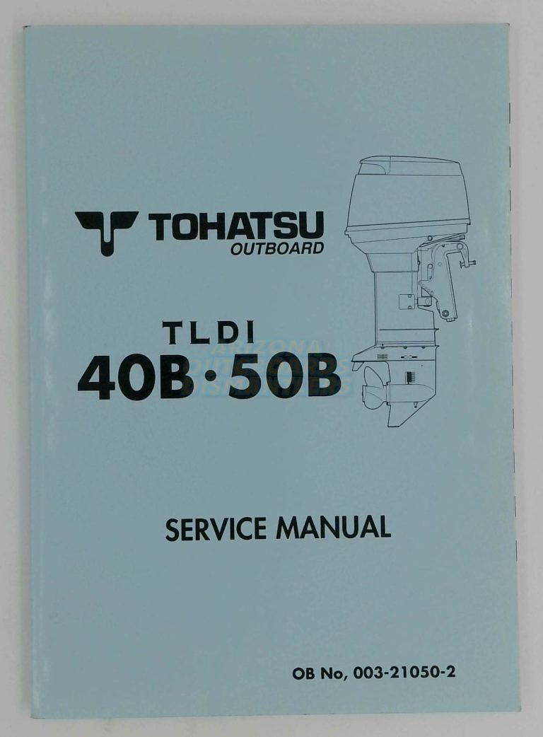 Tohatsu TLDI 40B/50B Service Manual