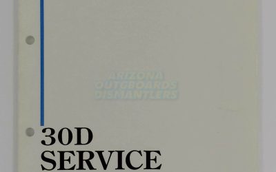 Yamaha Outboards 30 D Service Manual