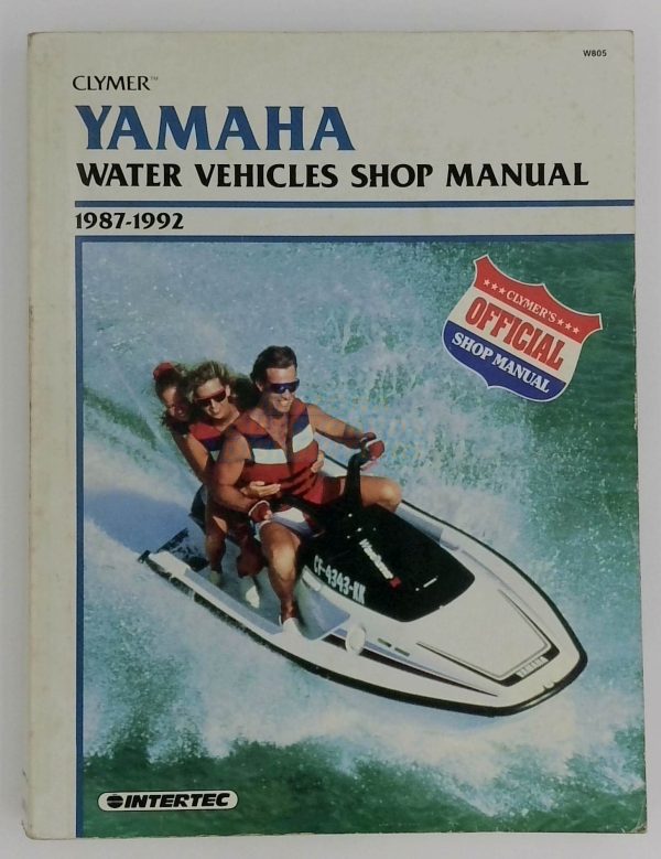 Yamaha Water Vehicles Shop Manual 1987-1992