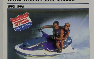 Yamaha Water Vehicles Shop Manual 1993-1996
